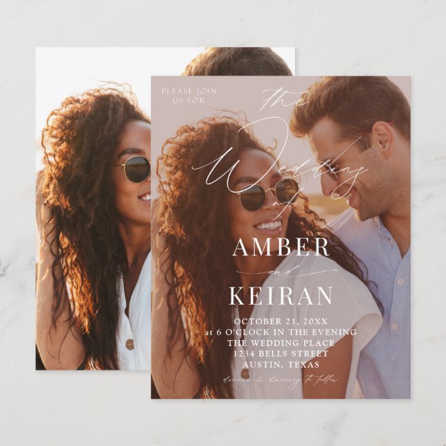 Budget Shades - Sun Kissed Foto Wedding (Vorne/Hinten)