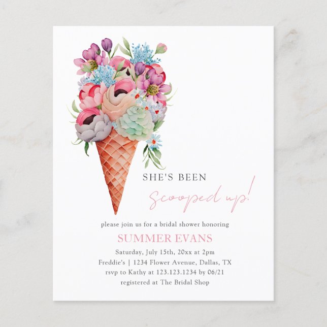 Budget Sie wurde ins Brautparty geschossen (Vorderseite)