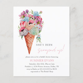 Budget Sie wurde ins Brautparty geschossen