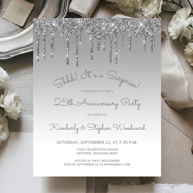 Budget Silver 25th Anniversary Surprise Party (Von Creator hochgeladen)