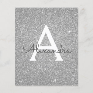 Budget Silver Glitzer 16 . Geburtstag Geburtstag