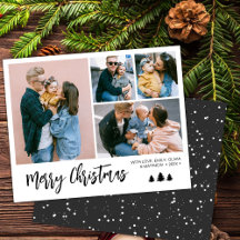 Budget Simple Foto Snowy Weihnachtszeitung