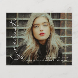 Budget Skript 4 Foto Graduation Party Einladungen