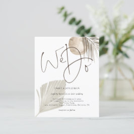 Budget Skript machen wir Boho Pampas Hochzeit Einl