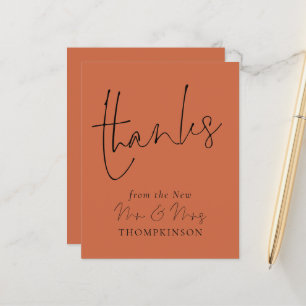 Budget Skript Neu Herr Wedding Terracotta Dank