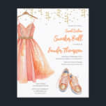 Budget Sneaker Ball Sweet 16 Peach & Gold Glitzer<br><div class="desc">Feiern Sie den Sneaker Ball zum 16. Geburtstag im Stil unserer exklusiven Peach und Gold Glitzer Briefmarkensammlung. Jedes Stück, das das Wesen eines glamourösen sneaker-thematischen Party perfekt einfängt, verleiht Ihrem besonderen Tag eine Touch von Funkeln und Eleganz. Machen Sie Ihren 16. Geburtstag unvergesslich mit unserem Peach und Gold Glitzer Schreibtisch....</div>
