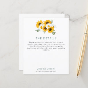 Budget Sonnenblumen Hochzeitsszenario