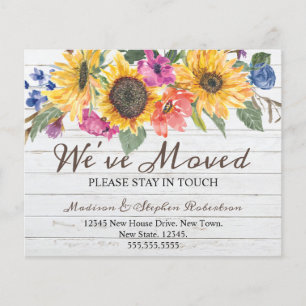 Budget Sonnenblumenbewegung   Änderung der Anschri