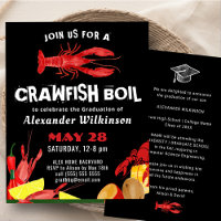BUDGET Spaß Crawfish Boil Abschluss GRILLEN Einlad