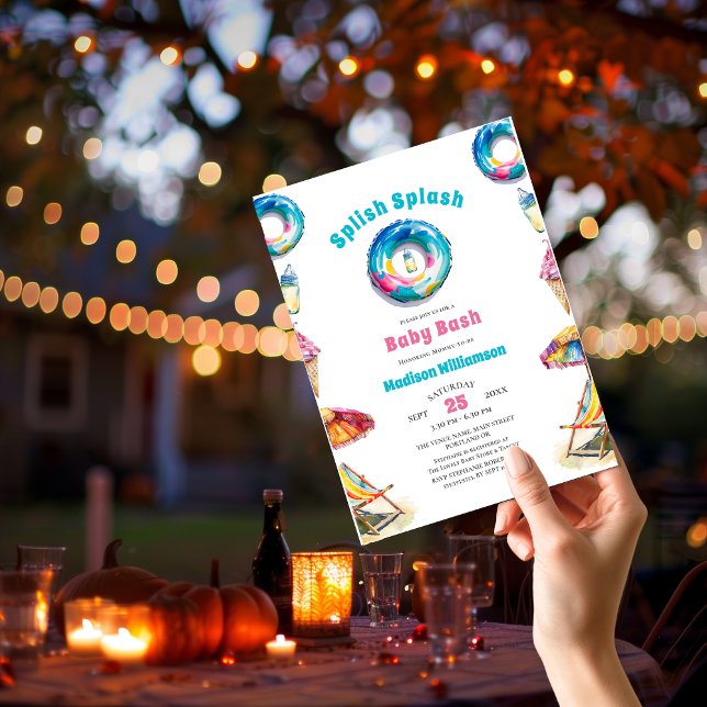 Budget Splish Splash Baby Bash Summer Baby Dusche (Von Creator hochgeladen)