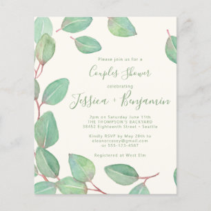 Budget Stilvolle Eukalyptus Grüne Dusche