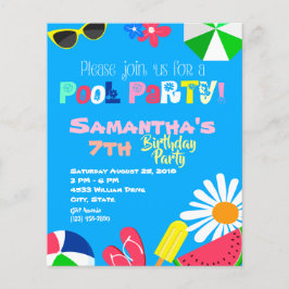 Budget Summer Pool Party Birthday Beach Ball