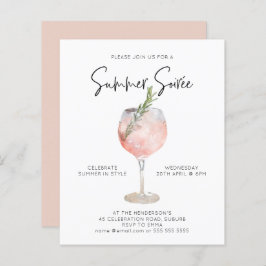 Budget Summer Soiree Drinks Cocktail Party Rosa