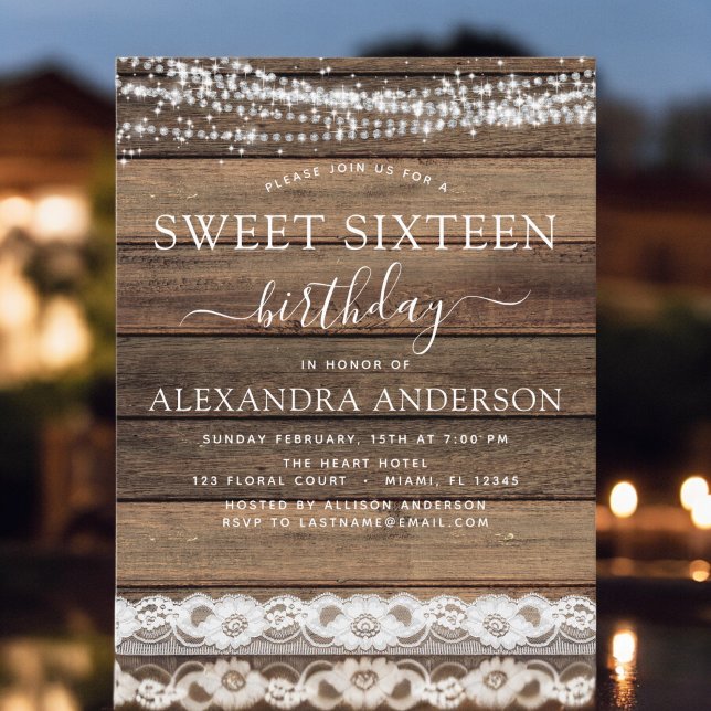 Budget Sweet 16 Geburtstag Rustikaler Bauernhof (Von Creator hochgeladen)