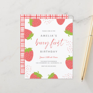 Budget Sweet Berry First Girl 1. Geburtstag Foto