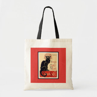 Budget-Taschen-Katzen-Chat Noir Tragetasche