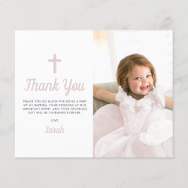 Budget Taufe Christening Girl Foto Vielen Dank