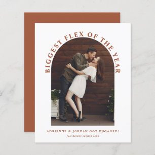 Budget Terracotta Arch Foto Verlobung