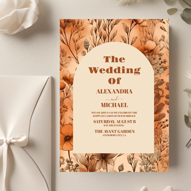 Budget Terracotta Wildblumen Hochzeit (Von Creator hochgeladen)