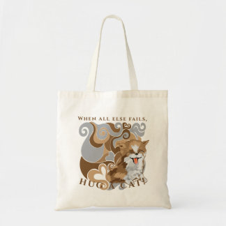 Budget Tote Beutel Umarmung einer Katze MURRY Kitt Tragetasche