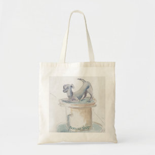 Budget Tote Tasche "Dog Fountain"