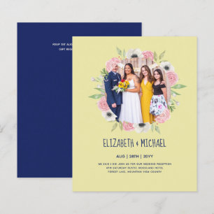 Budget-Trend PHOTO Hochzeitsempfang Einladungen