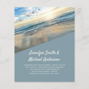 BUDGET Tropischer Strand Hochzeit im Ausland Foto