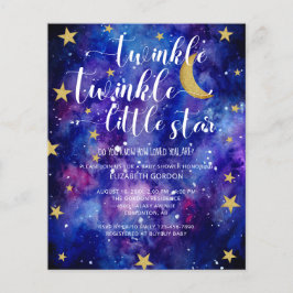 Budget Twinkle Twinkle Little Star Baby Dusche
