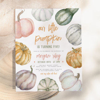 Budget Unsere kleine Pumpkin Niedlich Boho Geburts