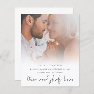 Budget Unsere Straße beginnt hier Foto Verlobung