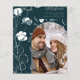 BUDGET Urlaub Winter Botanisches Foto Personalisie
