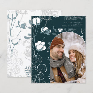 BUDGET Urlaub Winter Botanisches Foto Personalisie