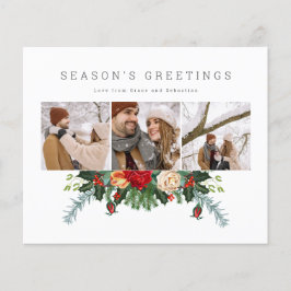 BUDGET Urlaub Winter Botanisches Foto Personalisie