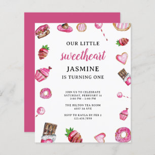 Budget Valentine Little Sweetheart Birthday