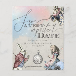 Budget Vintage Alice im Wunderland Heiratsantrag
