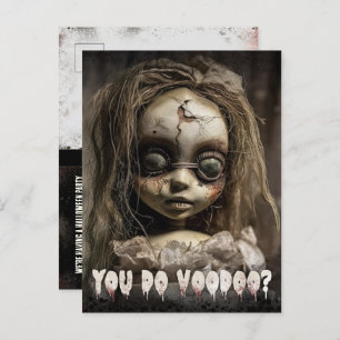 Budget Voodoo Puppe Adult Halloween Einladung