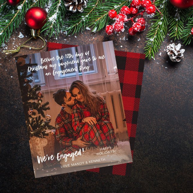 Budget vor dem 12. Weihnachtsfest Verlobtes Foto (Von Creator hochgeladen)