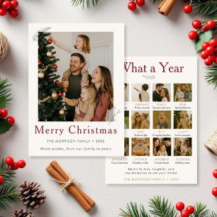 Budget Was für ein Jahr Rückblick Weihnachten Flac Einladung