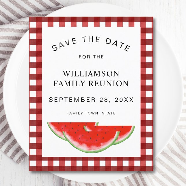 Budget Watermelon Family Wiedersehen Save the Date (Von Creator hochgeladen)