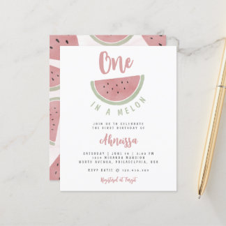 Budget Watermelon One in A Melon Erster Geburtstag