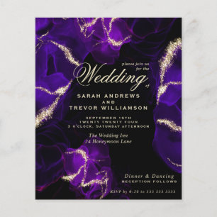 Budget Wedding Amethyst Lila Alkoholtinte