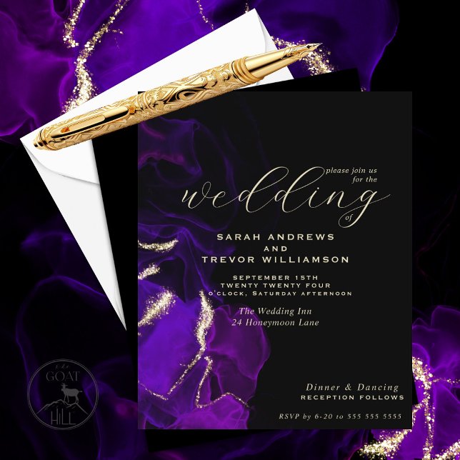 Budget Wedding Amethyst Lila Alkoholtinte (Von Creator hochgeladen)