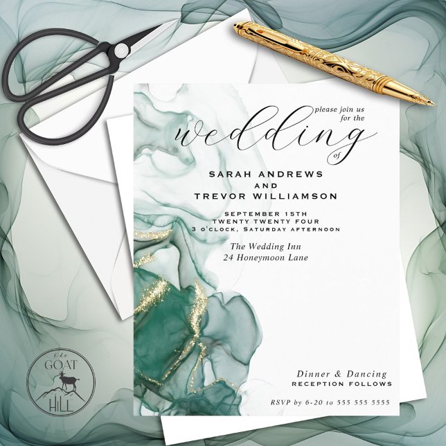 Budget Wedding Atemberaubend Jade Green Alcohol Ti (Von Creator hochgeladen)