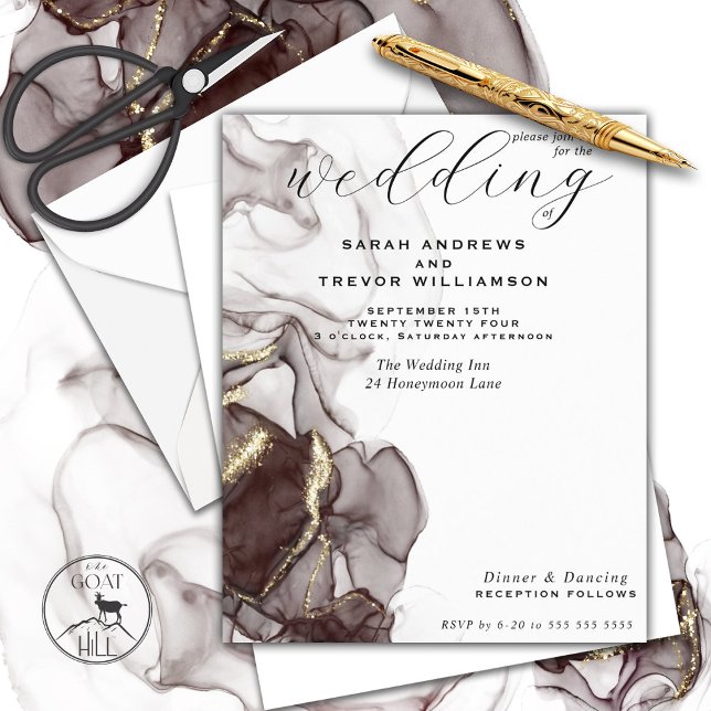 Budget Wedding Mahogany Alkohol Tinte (Von Creator hochgeladen)