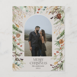 BUDGET Weihnachten 1 Foto Torbogen Wasserfarbe Bot Flyer