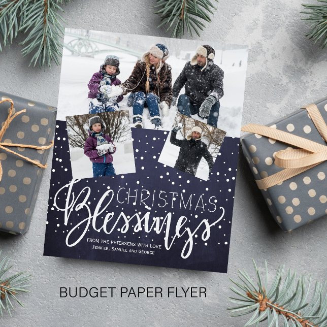 Budget Weihnachten 3 Foto Collage Marine Urlaub Flyer (Von Creator hochgeladen)