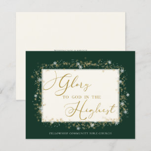 Budget Weihnachten Goldfolie Schrift Corporate