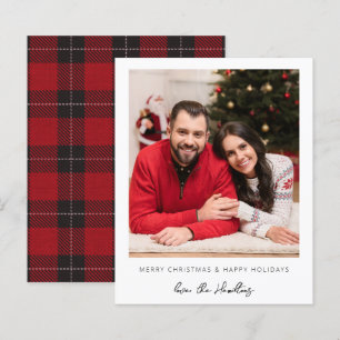 Budget-Weihnachten oder Feiertags-Instantfoto mit
