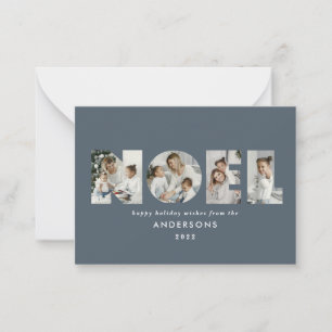 Budget Weihnachten Weihnachten fett 4 Foto einfach Mitteilungskarte