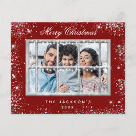 Budget Weihnachts-Rote Glitzer Foto